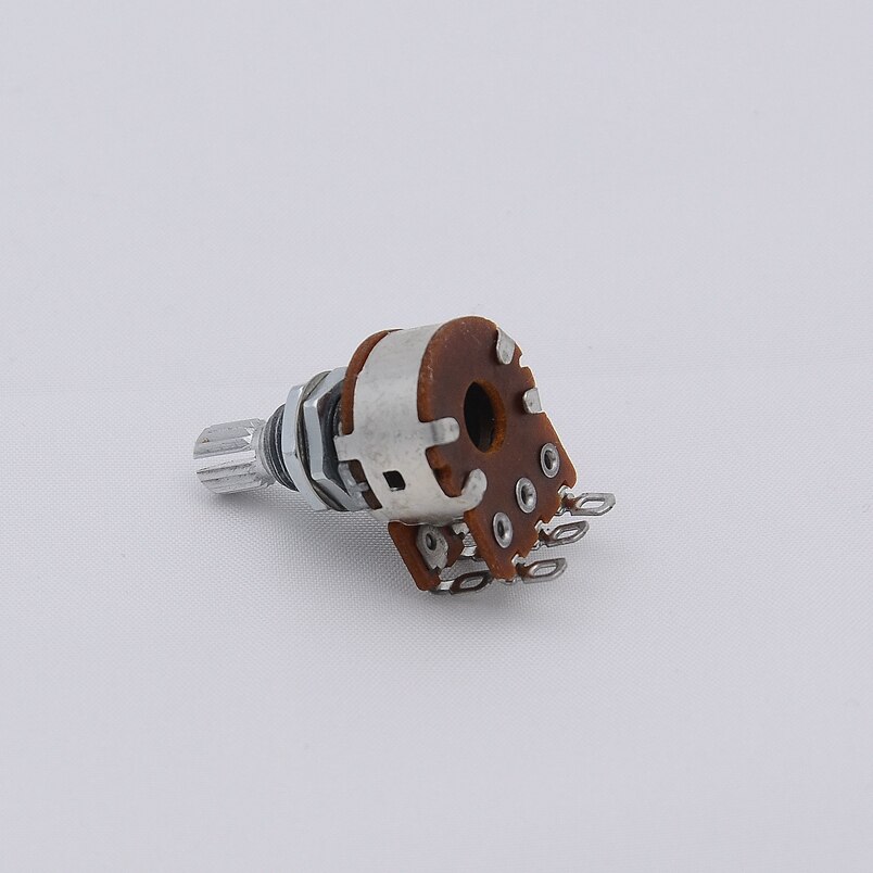 1 pezzo MN250K/MN500K potenziometro di bilanciamento a doppia miscela (pentola) con fermo centrale