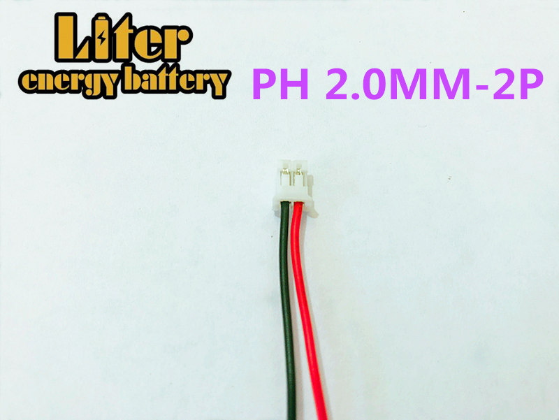 Liter energie batterie 3,7 V 1300 mAh 503456 stecker Lithium-Polymer Akku Für MP3 MP4 MP5 Lithium-Polymer-batterie: 2.0MM Stecker 503456