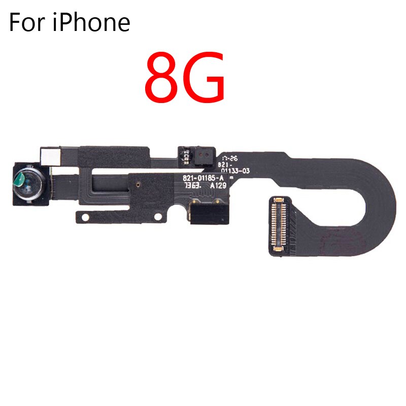 Mały przedni aparat dla iPhone 6 6s 7 8 Plus 5S SE 2020 czujnik zbliżeniowy twarz przednia kamera Flex Cable telefon naprawa części