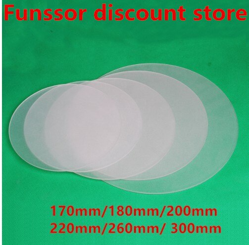 3D printer Round Shape frosted Borosilicate glass plate Diameter 170mm/180mm/200mm/220mm / 240mm / 260mm/ 300mm * 3MM