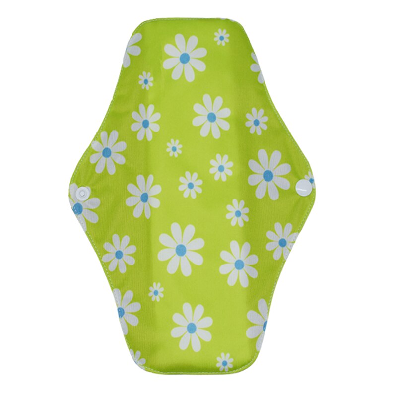 Washable Sanitary Towel Cloth Menstrual Pads Reusable Sanitary Pad Absorbent Reusable Charcoal Cloth Bamboo Menstrual Pads: A5