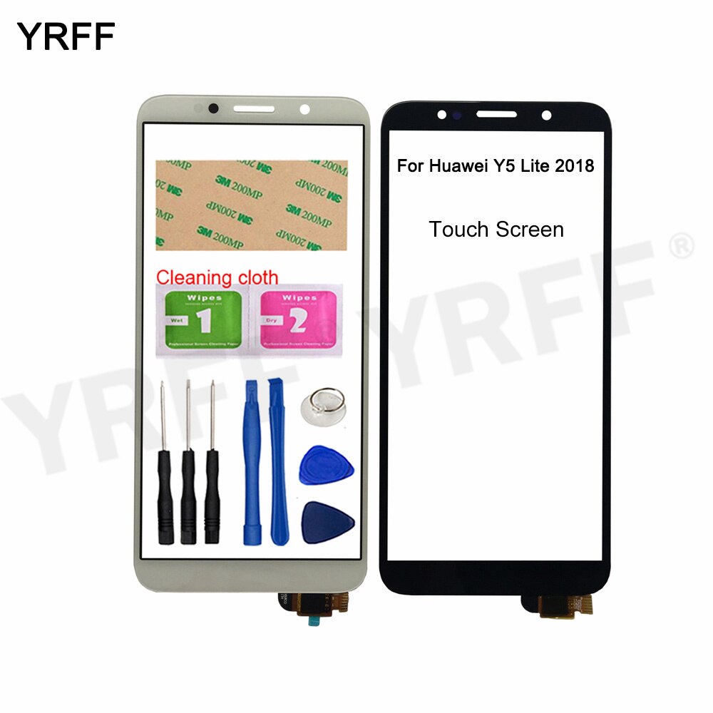 Mobiele Touch Screen Digitizer Panel Voor Huawei Y5 Lite Touch Screen Voor Glas Sensor 3M