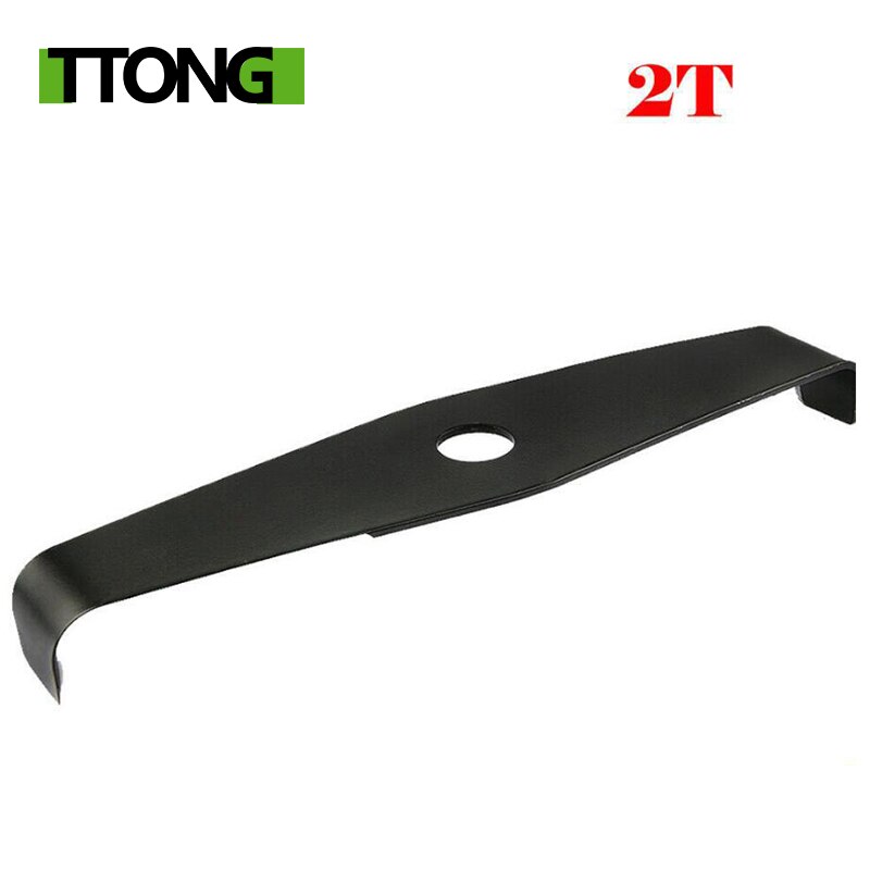 Manganese Steel Brush Cutter 2 Tooth Blade Lawn Mower Blade Cutting Blade Replacement Accessories Garden Tool