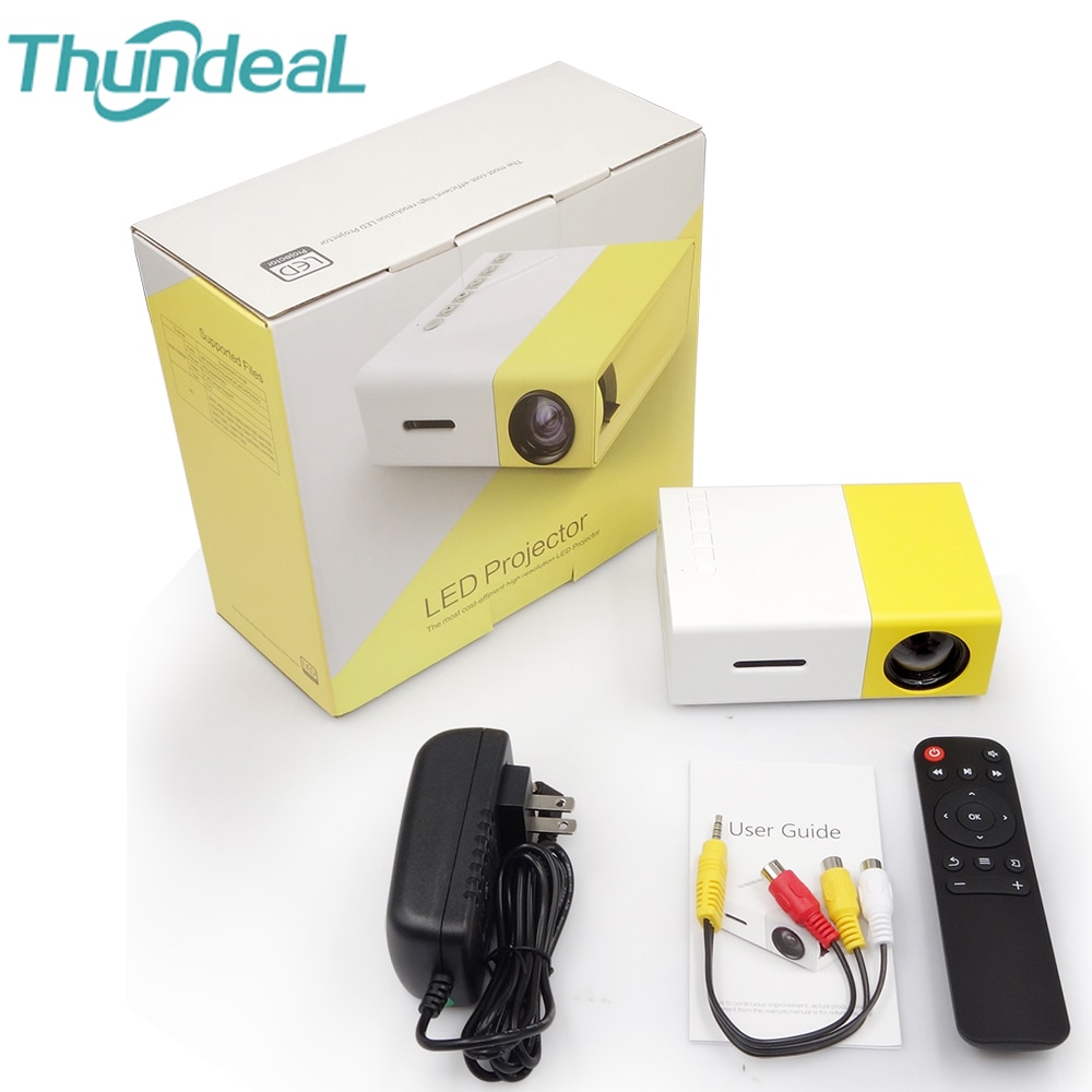 YG300 Projector for 1080P Full HD Video Beamer YG-300 YG310 YG300 Pro Mini LED Portable Projector Home Theatre Player
