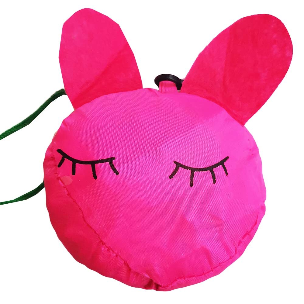 flower reusable shopping bag animal shopping bag nylon bag animal foldable bag promotional bags folding flower shopping bag: color 17