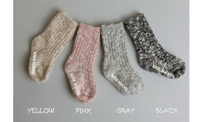 Bambini Del bambino Del bambino Della Ragazza Del Ragazzo Del Fumetto di Inverno Lavorato A Maglia Caldo Della Caviglia del Cotone Calzini E Calzettoni del Modello della Lettera Del bambino di Modo Calzini E Calzettoni unisex