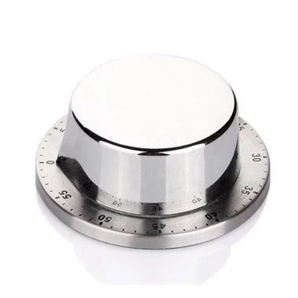 Multifunctionele 1Pc Ronde Rvs Kookwekker Magnetische Koken Wekker Herinnering Timer Gadget: Default Title