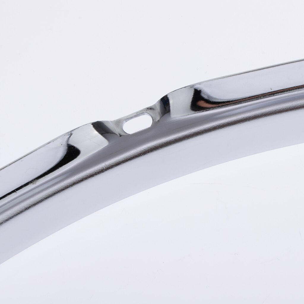 Pair Die-cast 6-lug Snare Drum Hoop - Batter Side - Zinc Alloy - 14 inch 1.2mm