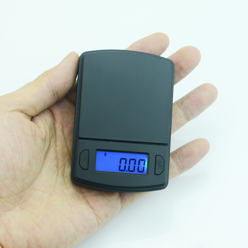Mini balanzas de precisión pocet para joyería digital, bisutería de diamantes dorados, balanza electrónica de Balance de peso 0,01
