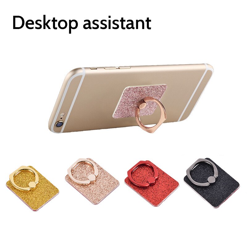 brokat komórka uchwyt na telefon stojak uchwyt na palce 360 ° stopni obrót kompatybilny telefony
