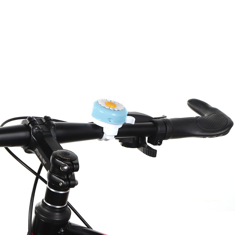 Child Bike Bell Daisy Cycling Horns Funny Mountain Bike Road Bicycle Marguerite Handlebar Horn Safety Alarm Bell for Kids