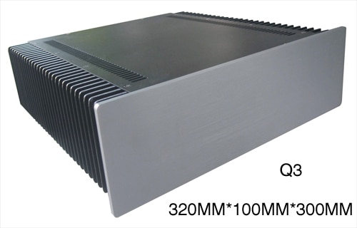 AMP fall 320*100*300mm Q3 aluminium panel verstärker chassis/Preamp/klasse A verstärker fall/AMP Gehäuse/fall/DIY box