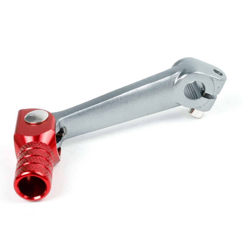 Shift Levers Gear Cb300 Aluminum Folding Gearbox Lever Motorcycle Accessories CNC Kayo T2 Kaio 140 Pit Bike Dirt Bike Bse M2: short Gray Red