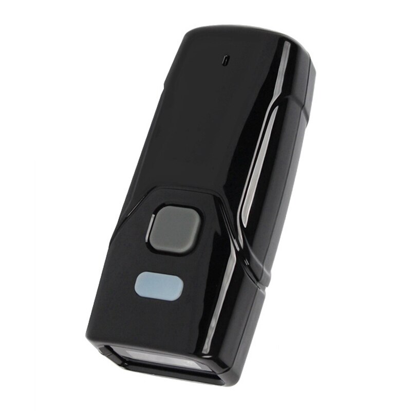 Scanner de código de barras 2.4g sem fio + bluetooth + usb com fio apoio código de barras e código qr para iphone ipad tablet pc: Default Title