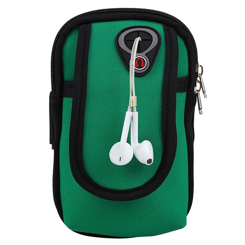 1Pc Sport Arm Band praktisch Halfter Tasche Laufen Joggen Fitnessstudio Armbinde draussen ÜSpund praktisch Arm Pou