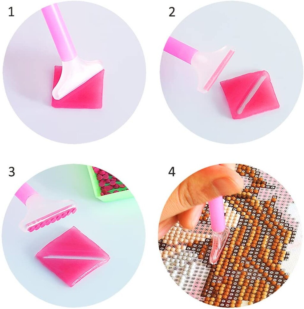 5d Diamond Painting Tool And Accessory Kit Diy Diamond Painting Tool Kit 5d Cross Stitch Embroidery Pen Set Glue Diy Tool