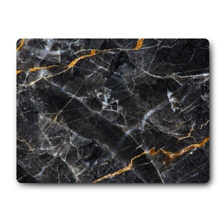 Sort marmor look | skærebræt til skærebræt af glas 377804623