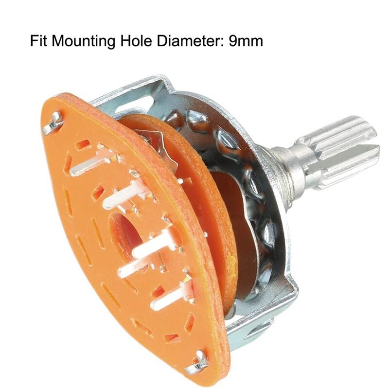 2 stück 5 -poliger 1 4t poliger 1 4 positionen-drehschalter für 1 deckband