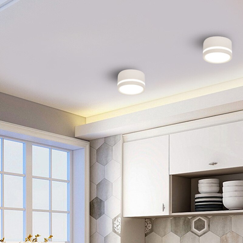 Opbouw Led Downlight 12W 15W 5W 7W 9W Side Gids Licht Lamp Voor Plafond spot Verlichting 220V Plafond Armaturen Verlichting