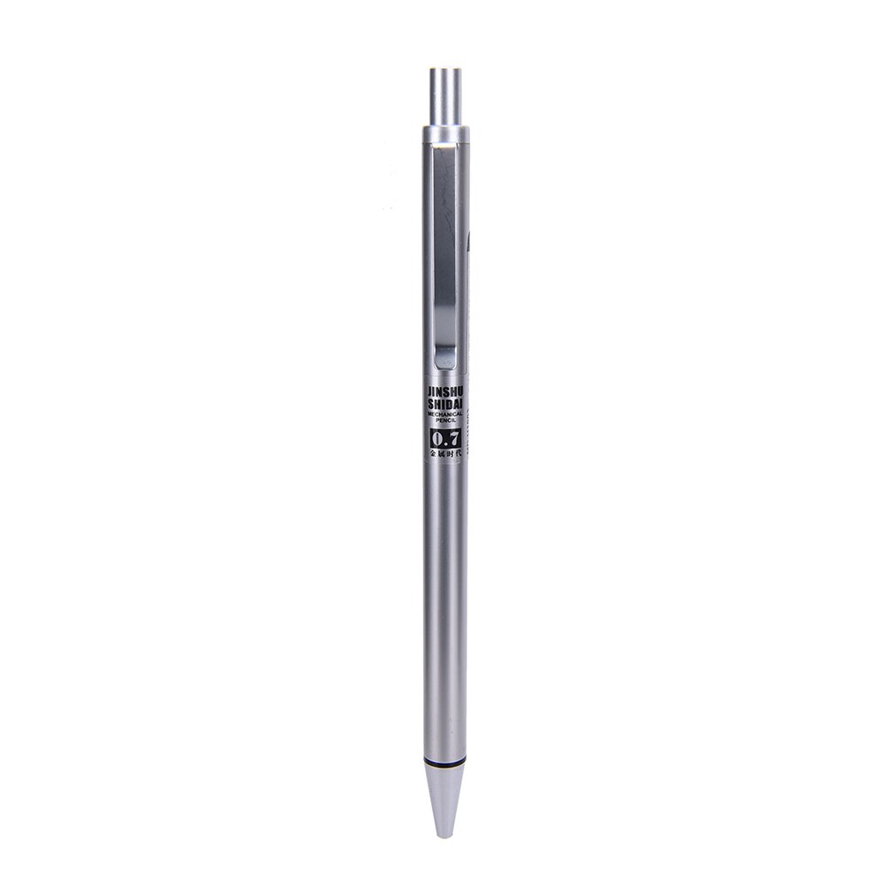 1PC 0.7mm Automatic pencils Drafting Metal Mechanical Pencil for drawing office school supplies