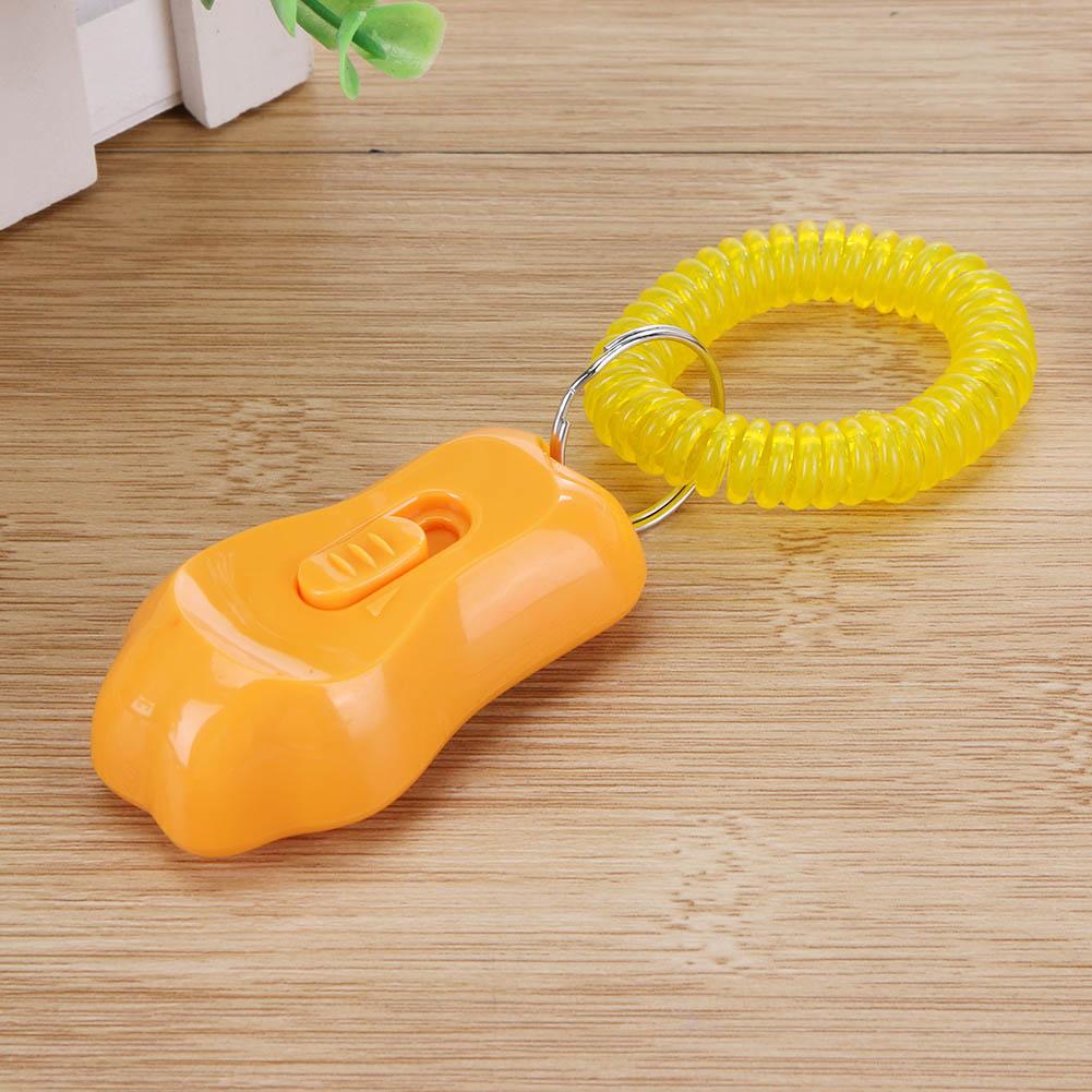 Portable Remote Animal Dog Button Clicker Sound Pet Trainer Wrist Band Accessory Interesting Enhancing Intimacy Relationship