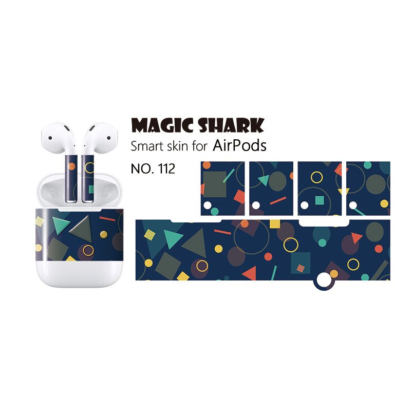 Magic Shark Personalize And Dramatically Change The Look Of Your For Apple Airpods Skin Sticker Easy To Install Stalk Skin Over