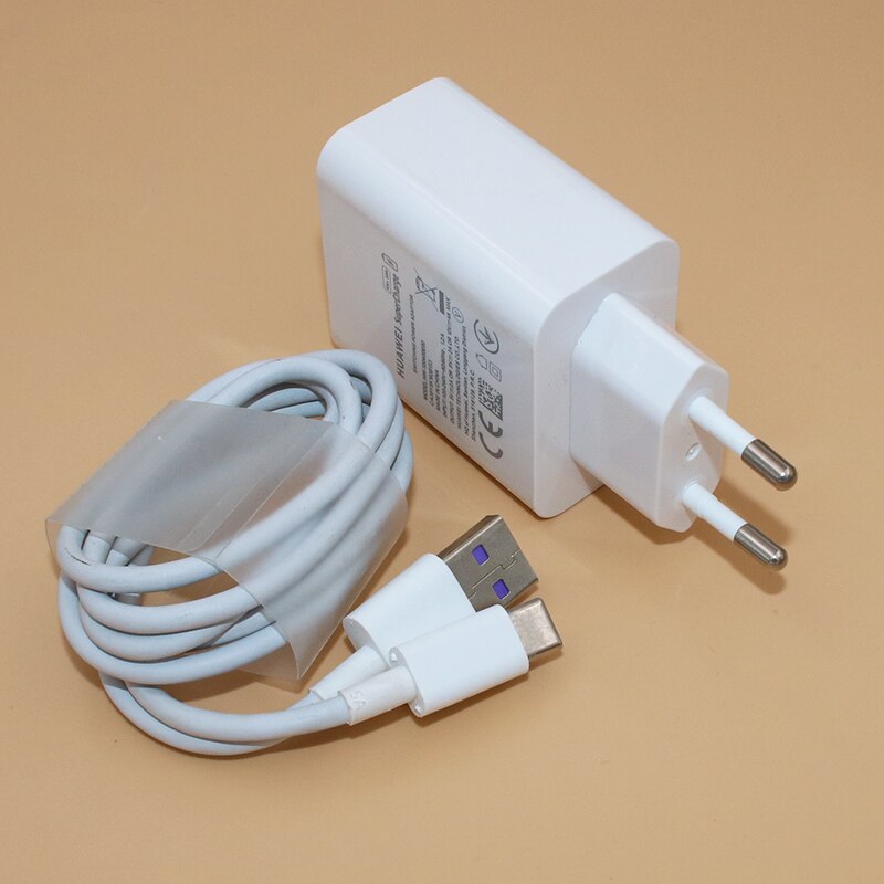10V 4A Huawei Schnelle Ladegerät Aufzurüsten EU/US/UK Stecker Adapter 100CM 5A Typ C Kabel für P40 P30 P20 Pro Mate 40 30 20 Ehre 30 V9