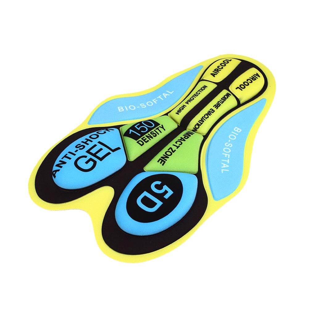 Cycling Shorts Cushion Breathable 5D Pads Bike Riding Base Cushion Outdoor Underwear 9D Silica Gel Pad Riding Accessories