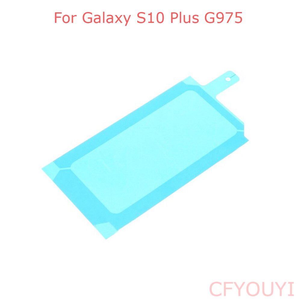 2-10 Uds. S10 G975 Plus para Samsung Galaxy, cinta adhesiva de batería, pegamento adhesivo