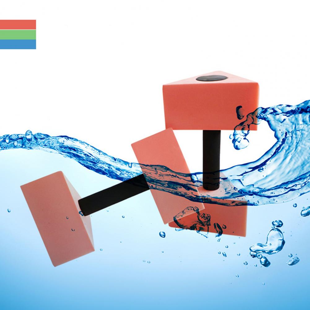 Kompakte 1 Paar Mini Ultraleicht Wasser Schwimm Hanteln EVA Kleine Hanteln Einfach zu Bedienen für Körperliche Fitness