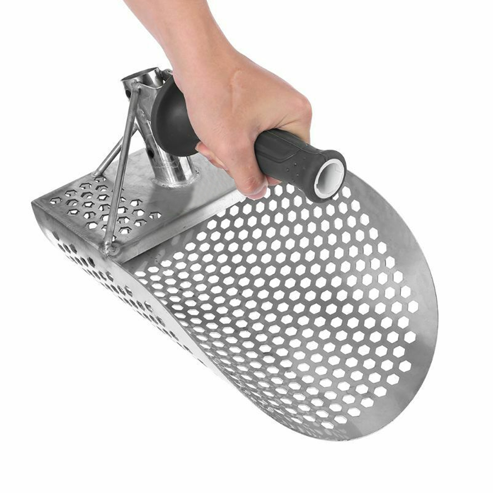 Spaten Sand Scoop Strand Graben Schaufel Edelstahl Werkzeug Hexaeder Löcher Kleine Unterwasser Metall Detektor Anti Korrosion