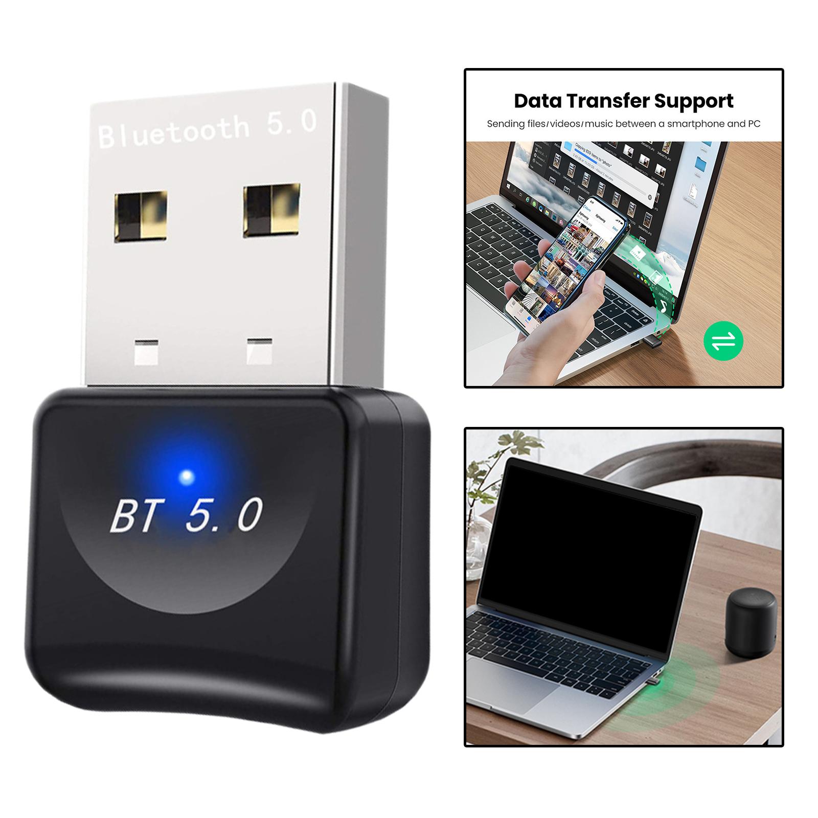 Bluetooth Adapter Dongle High Speed USB Transmitter Receiver for Headset
