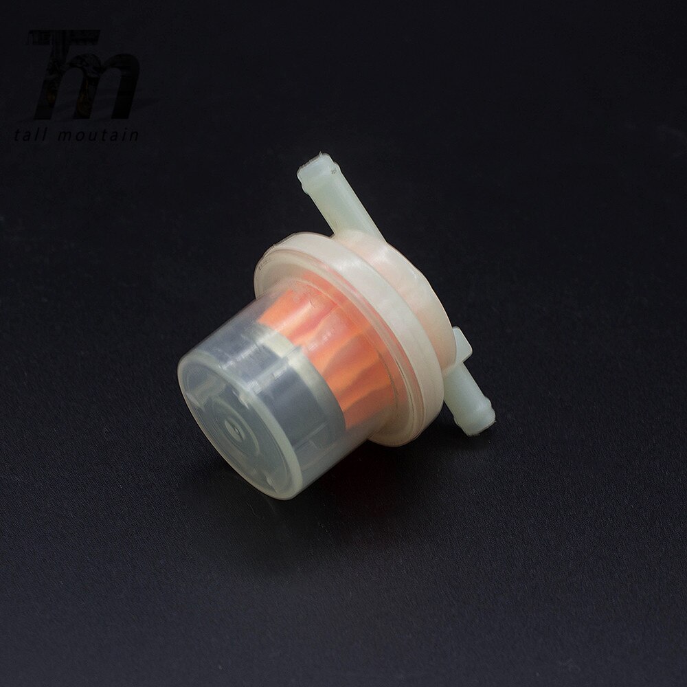 Universal 4mm bränslefilter bensin gasolja bränsle bensinfilter för skoter motorcykel motorcykel motor smutscykel atv go kart