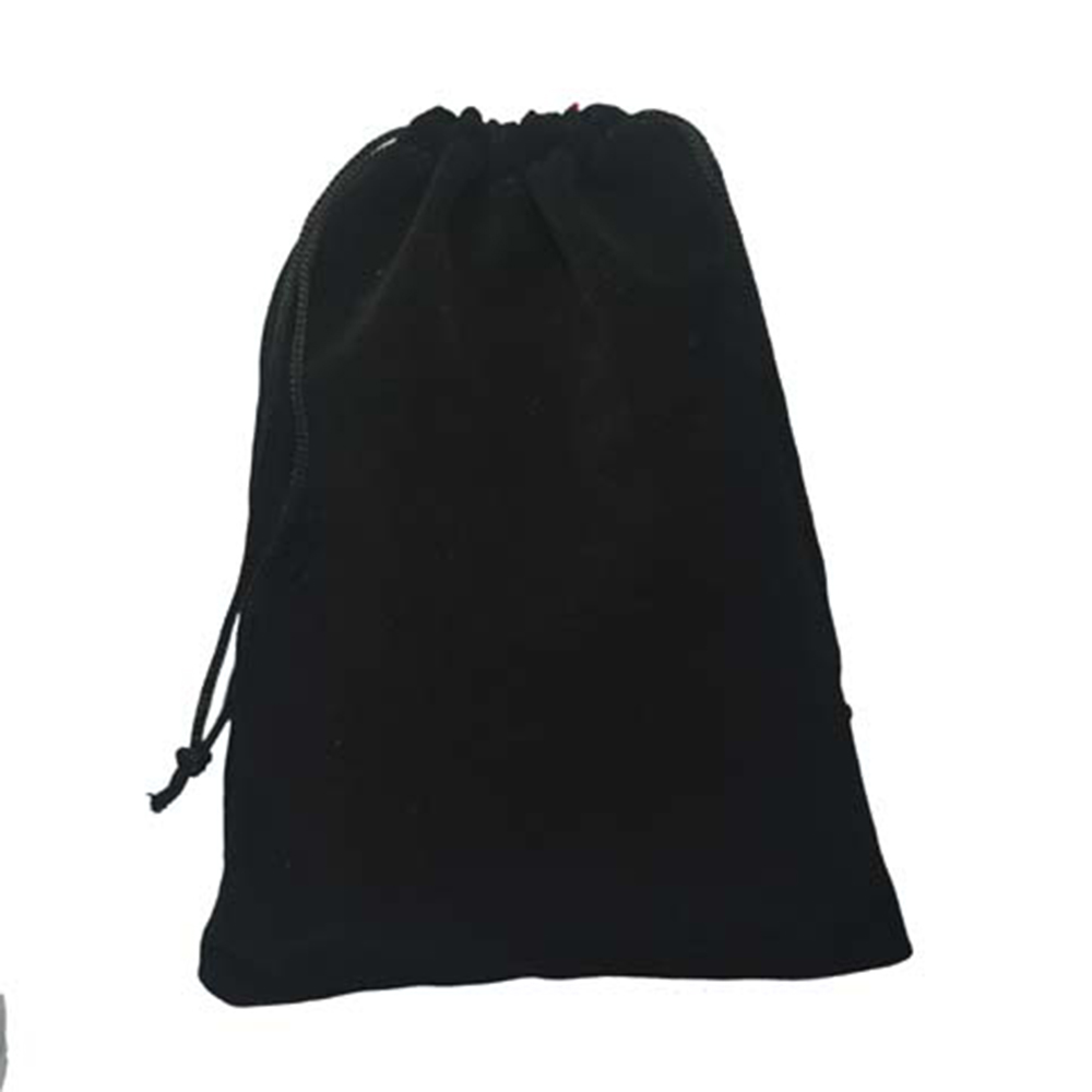 25 szt. Czarna aksamitna, zamykana na sznurek woreczki robić pakowania biżuterii torby na prezenty robić pakowania artykuły na przyjęcie urodzinowe
