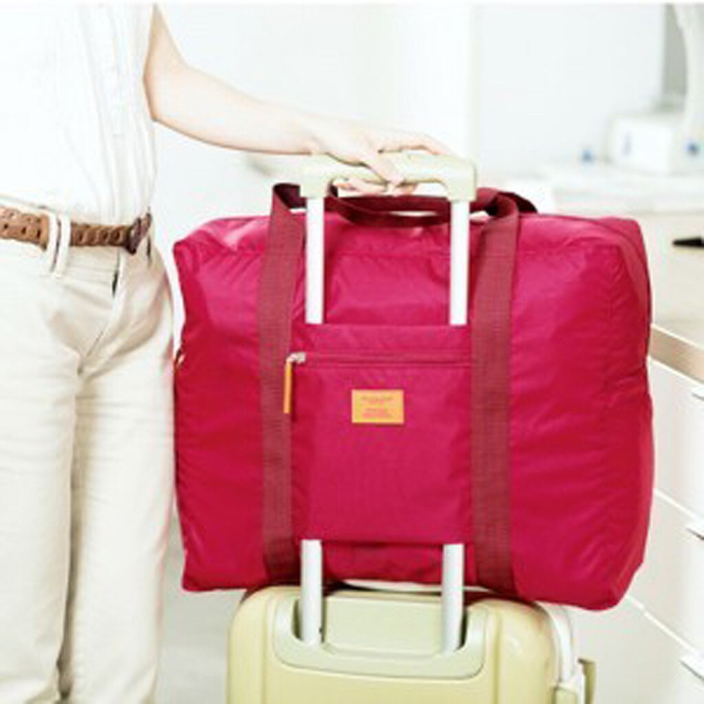 Clothes Storage Bag Travel portable Handbags Summer Waterproof Travel Pouch Folding light Bags Luggage