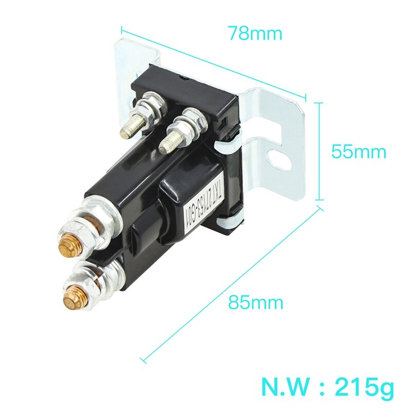 -14V 4 Terminal Solenoid for EZGO TXT Gas Golf Cart 1994-Up 27153-G01 27153G01 612813
