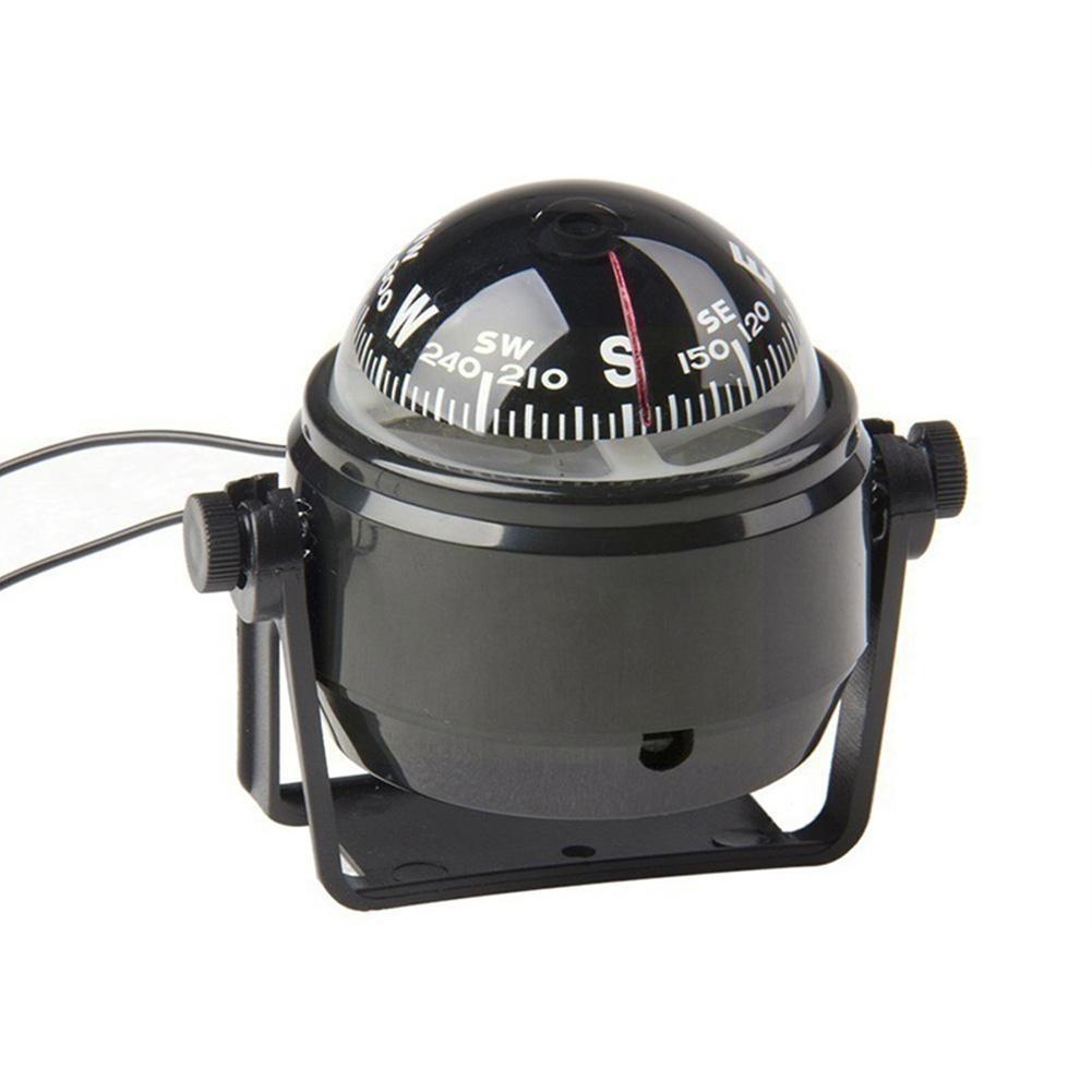 Outdoor Sea Marine Electronic Digital Compass Boat Compass Equipment Black Accessories Caravan Multifunctional Boat Car Tru U7r1