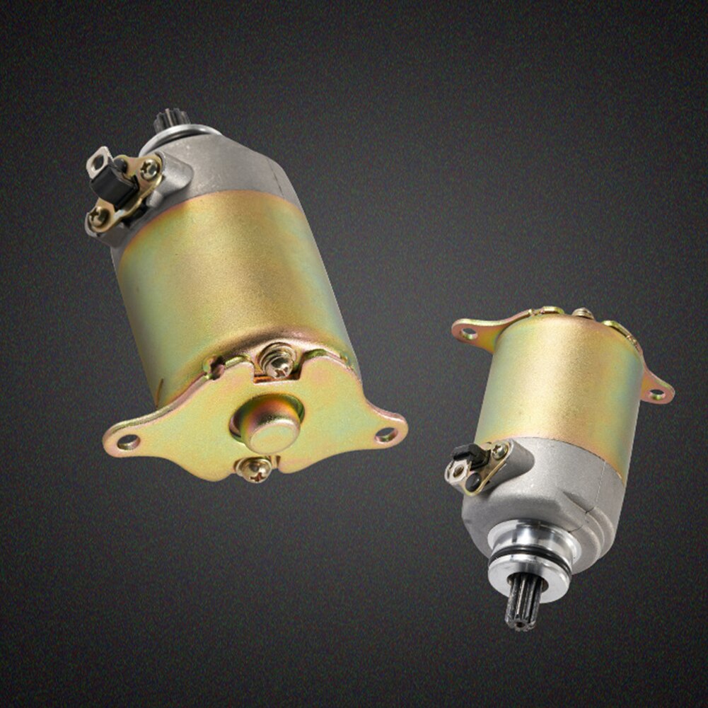 Nem montering knallert multifunktionel stabil motortilbehør holdbar scooter startmotor 9- tands snavscykel til  gy6 125cc 150cc