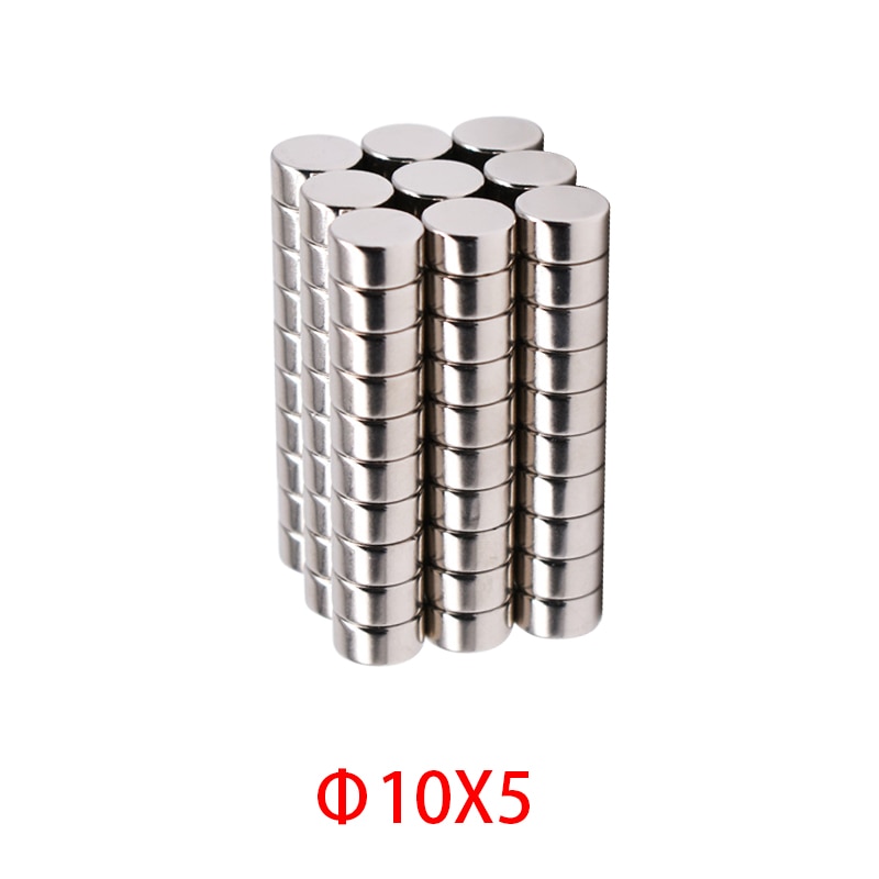 10Pcs Small N35 Round Magnet 10*1mm 10*3mm 10*4mm 10*5mm Neodymium Magnet Permanent NdFeB Super Strong Powerful Magnets