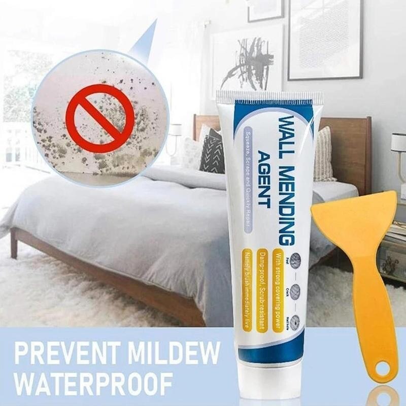 Wall Repair Cream 100/120g No Trace Crack Waterproof Damage Latex Painting Wall Mending Agent Wall Repair Artifact For Home