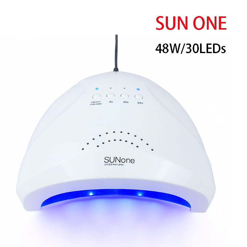 SUN S7-secador de uñas de 180W, lámpara UV LED de alta potencia, pantalla LCD, temporizador de secado de uñas para secar todo el Gel, herramientas de arte de manicura: SUN ONE / EU