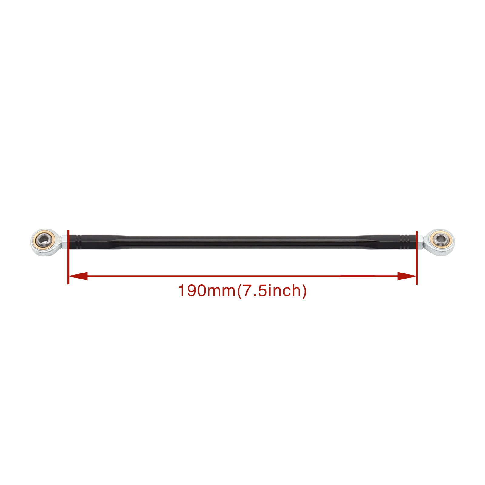 Varilla de palanca de cambios de motocicleta, 40mm-280mm, para Harley, Yamaha, Kawasaki, Honda, Suzuki, Aprilia, Benelli, BMW, Buell, Ducati, Universal: Naranja
