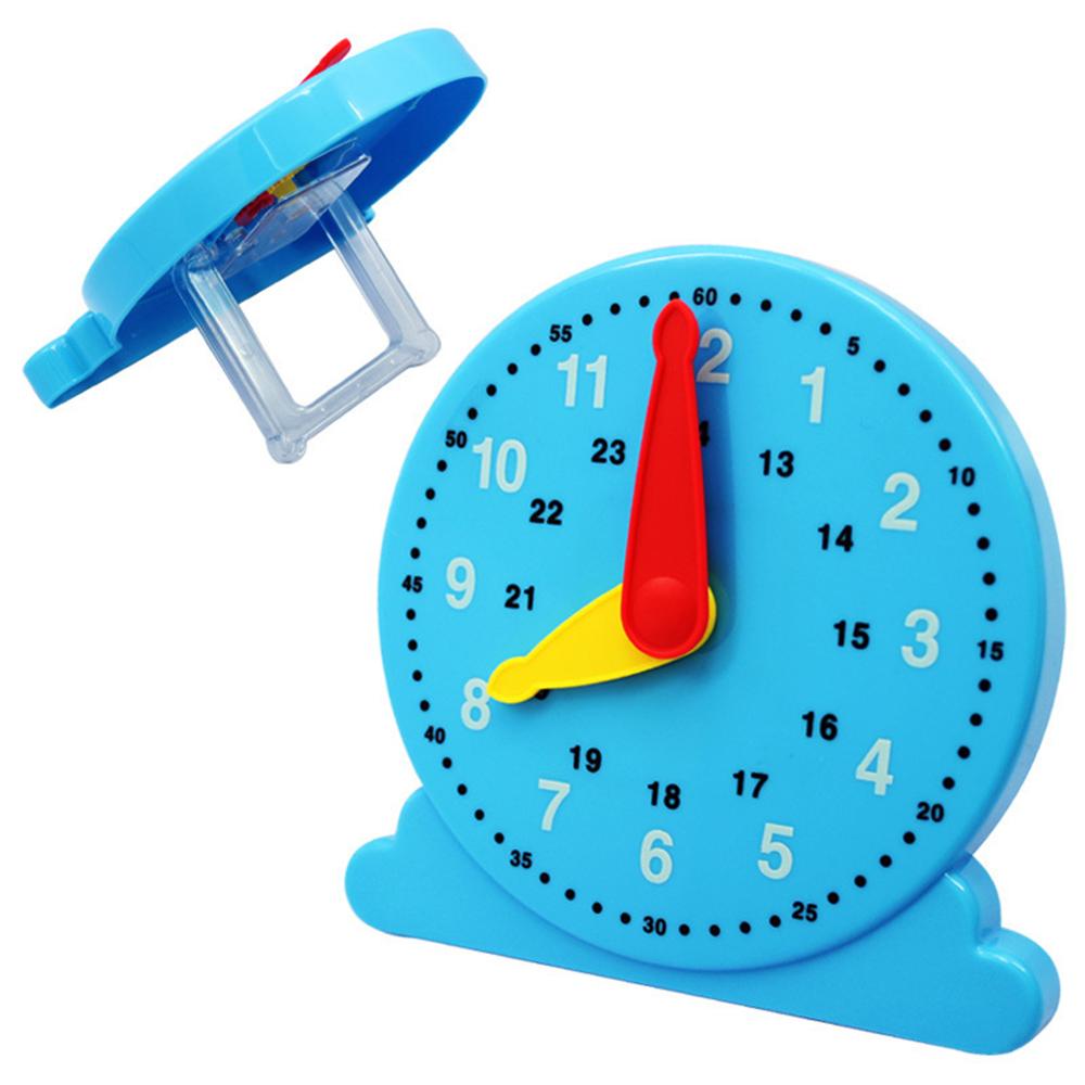 Nursery Kids Children Cognition Plastic Clock Educational Early Learning Toy