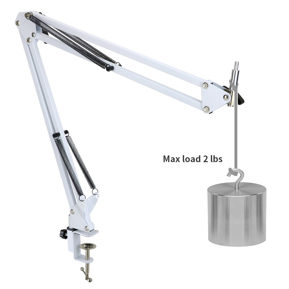 Camera Webcam Statief Tafel Stand Set Fotografie Verstelbare Met 1/4 Draad Lange Arm Boom Holder Ondersteuning Voor Led Ring Licht
