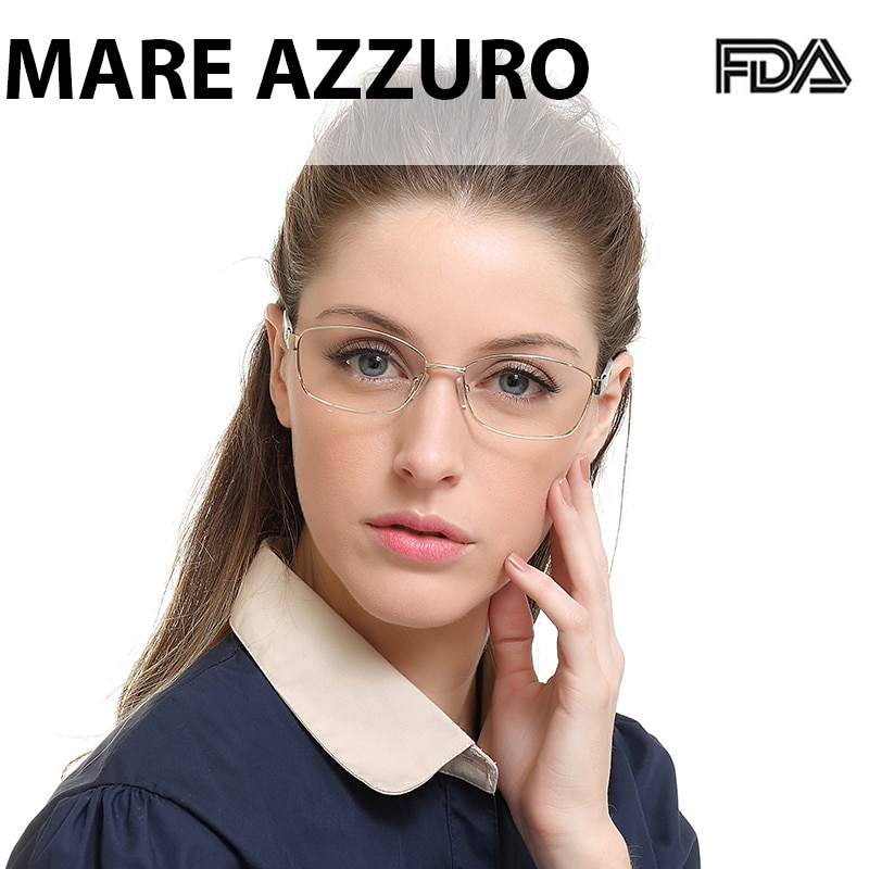 Anti-blue Light Glasses Frames Prescription Optical Eyewear Frame Woman Computer Spectacles Clear Myopia Glasses Oculos MA B5001