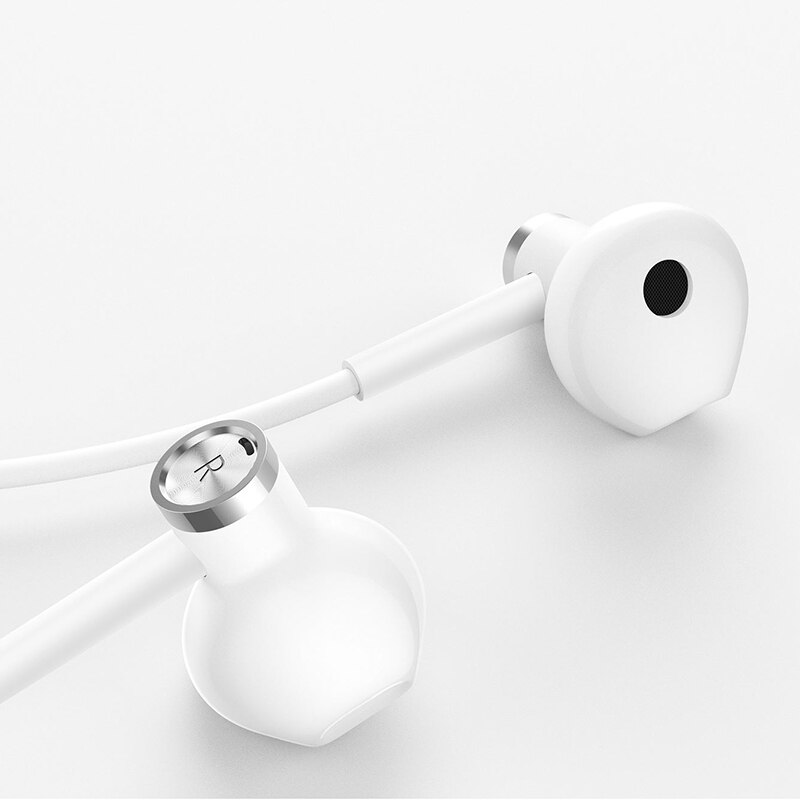 Originele Xiao mi hybrid Dual Driver Bass 3.5mm universele In-Ear Oortelefoon Draad Controle Met mi c voor mi max 2 rode mi note 4 x 4A 5 een