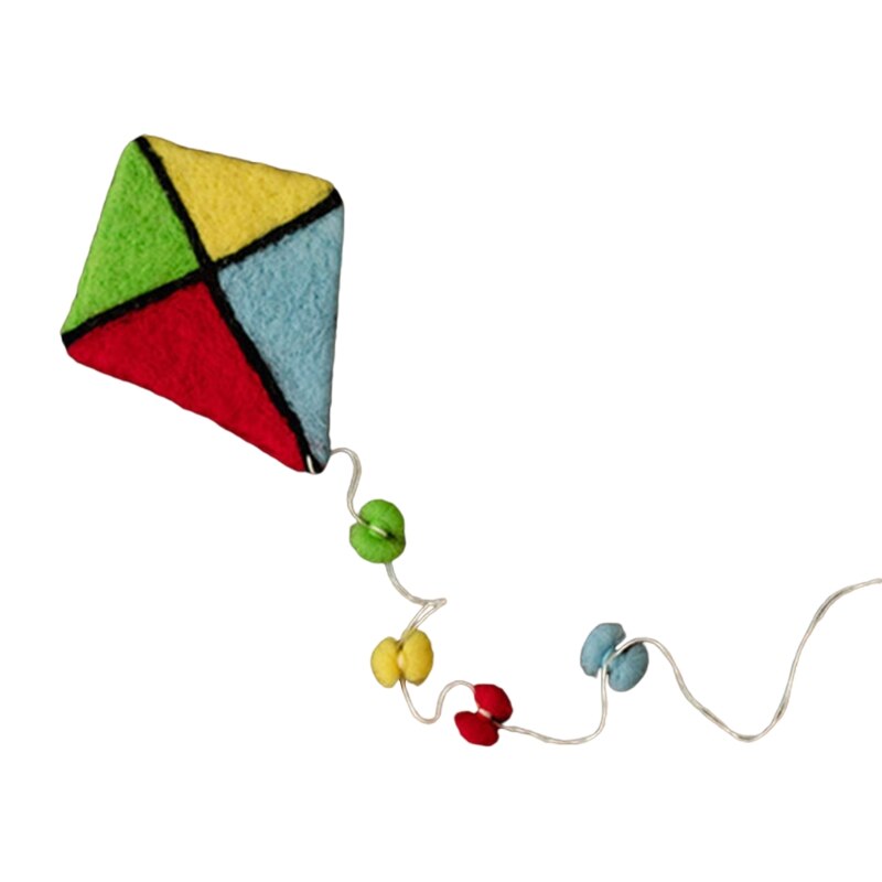 Baby Wolle Filz Ballon Wolke Sterne Mond Drachen Dekoration Neugeborenen Fotografie Stütze Q1FE: E