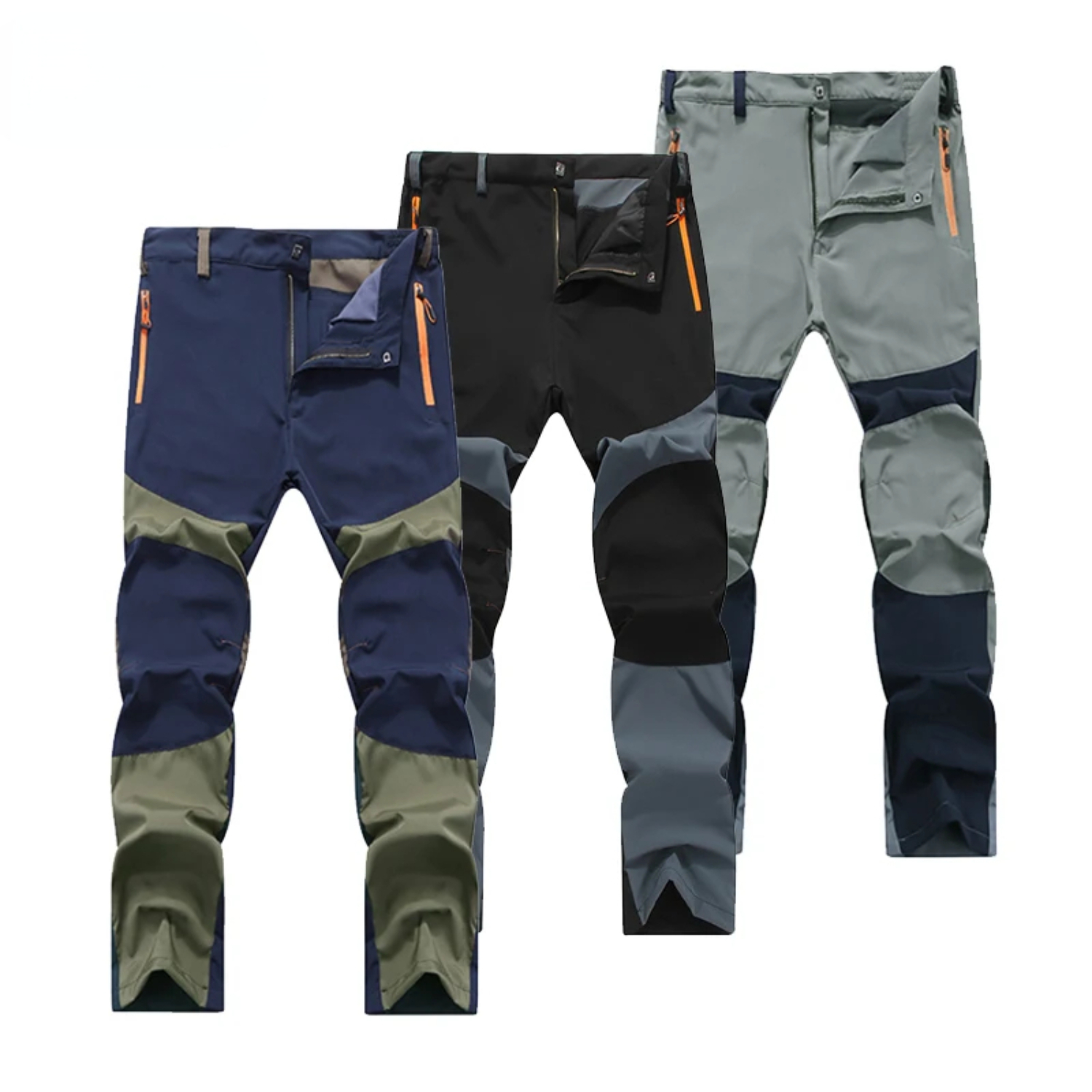 Pantalones de senderismo para hombre, ropa de escalada, secado rápido, ligeros, impermeables, ropa de pesca, pantalones de Trekking para viajes al aire libre