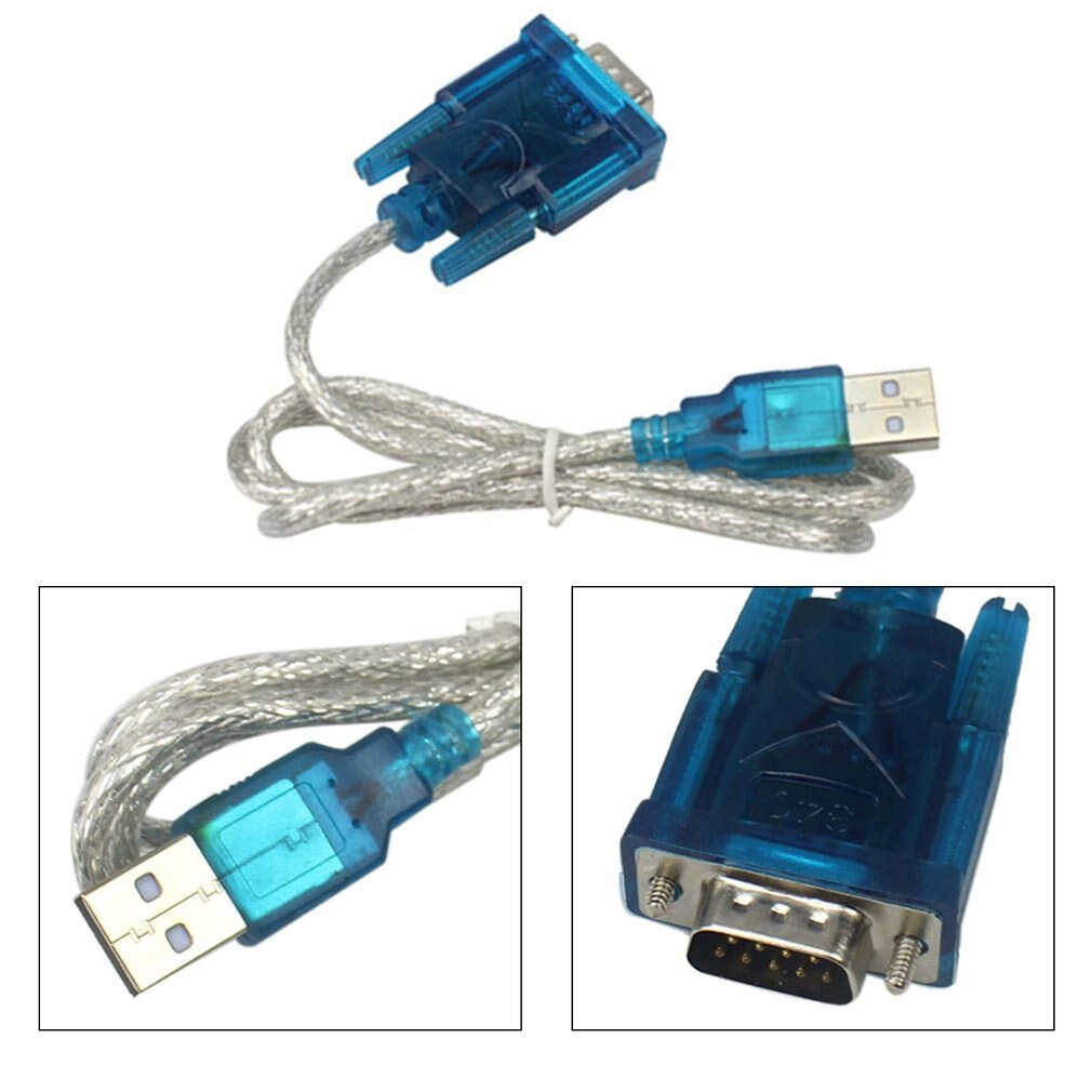 USB naar RS232 DB9 Vrouwelijke Null Modem 2-TXD Rollover Seriële Kabel