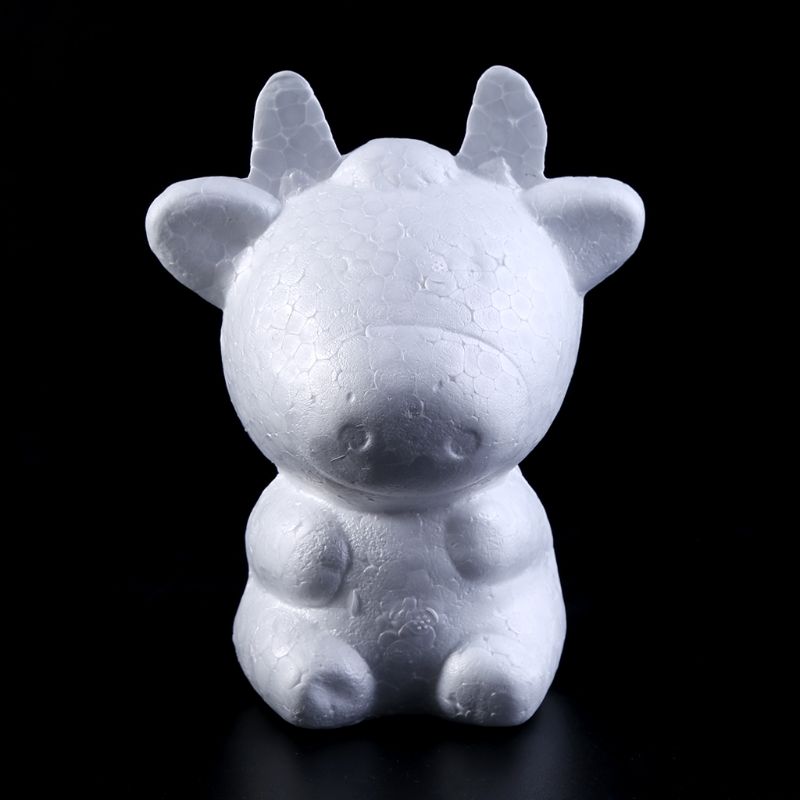 Modellazione Animali Bianco A Forma di Palline di Polistirolo Polistirolo Espanso Mestieri per Il FAI DA TE Regali Di Natale Rifornimenti Del Partito di Nozze Decorazione: 3